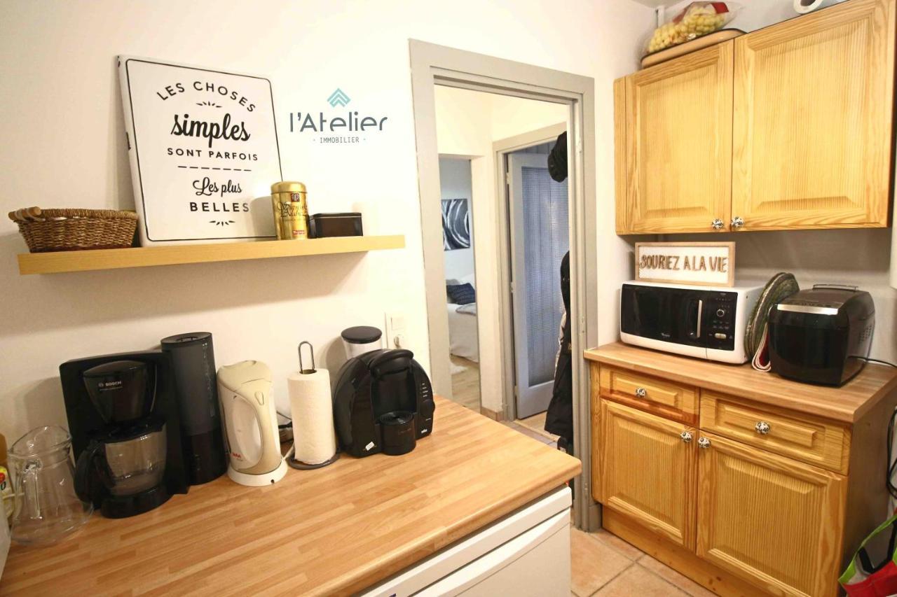 T2 Centre Village - Proximite Telecabine - Vue Montagne Plein Sud - Terrasse Couverte - Balcon - Chambre 1 Lit Double En 160 - Salon 1 Canape Convertible En 140 - Cuisine Separee سانت لاري سولون المظهر الخارجي الصورة
